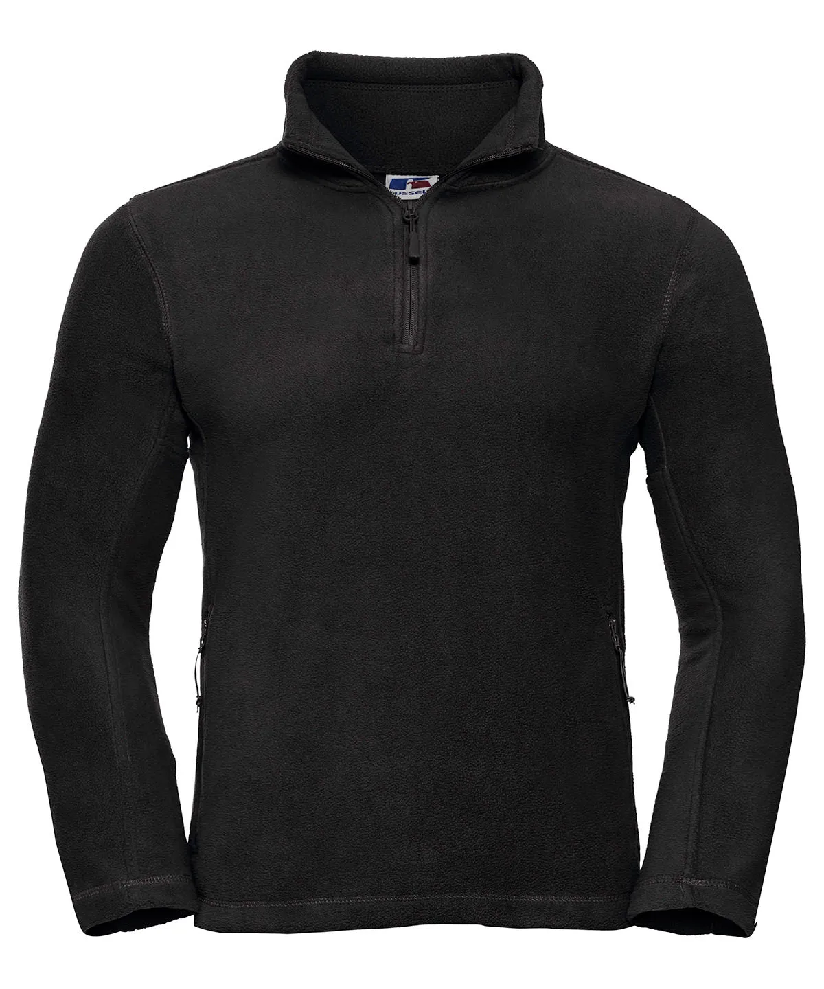 -zip outdoor fleece | Black