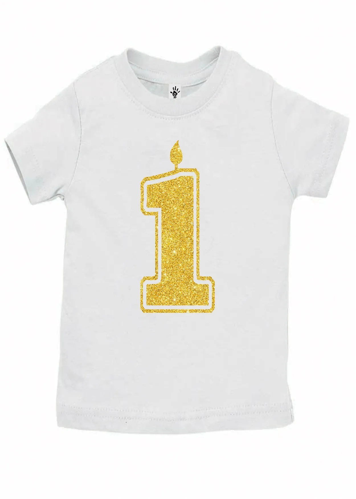 1 Gold First Birthday Shirts