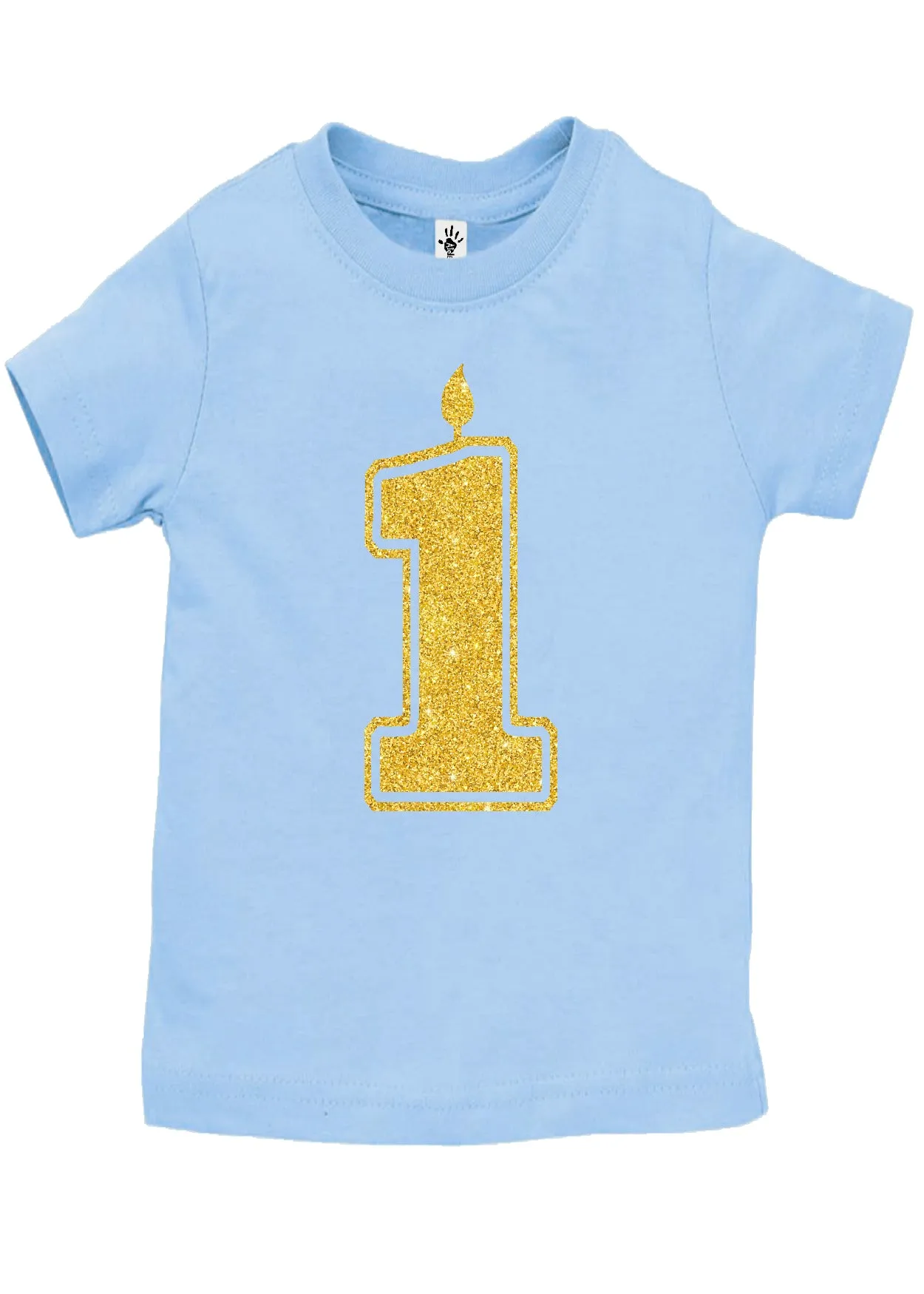 1 Gold First Birthday Shirts