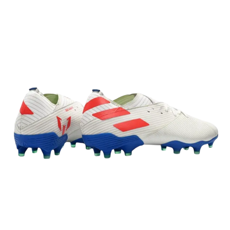 Adidas Nemeziz 19.1 FG White Blue Red - Goatkits Boots