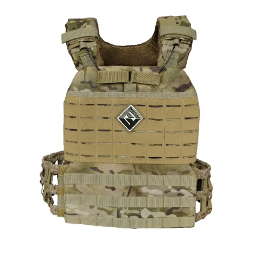 Adjustable Plate Carrier **Includes 2 Weight Plates** - F&F STEEL