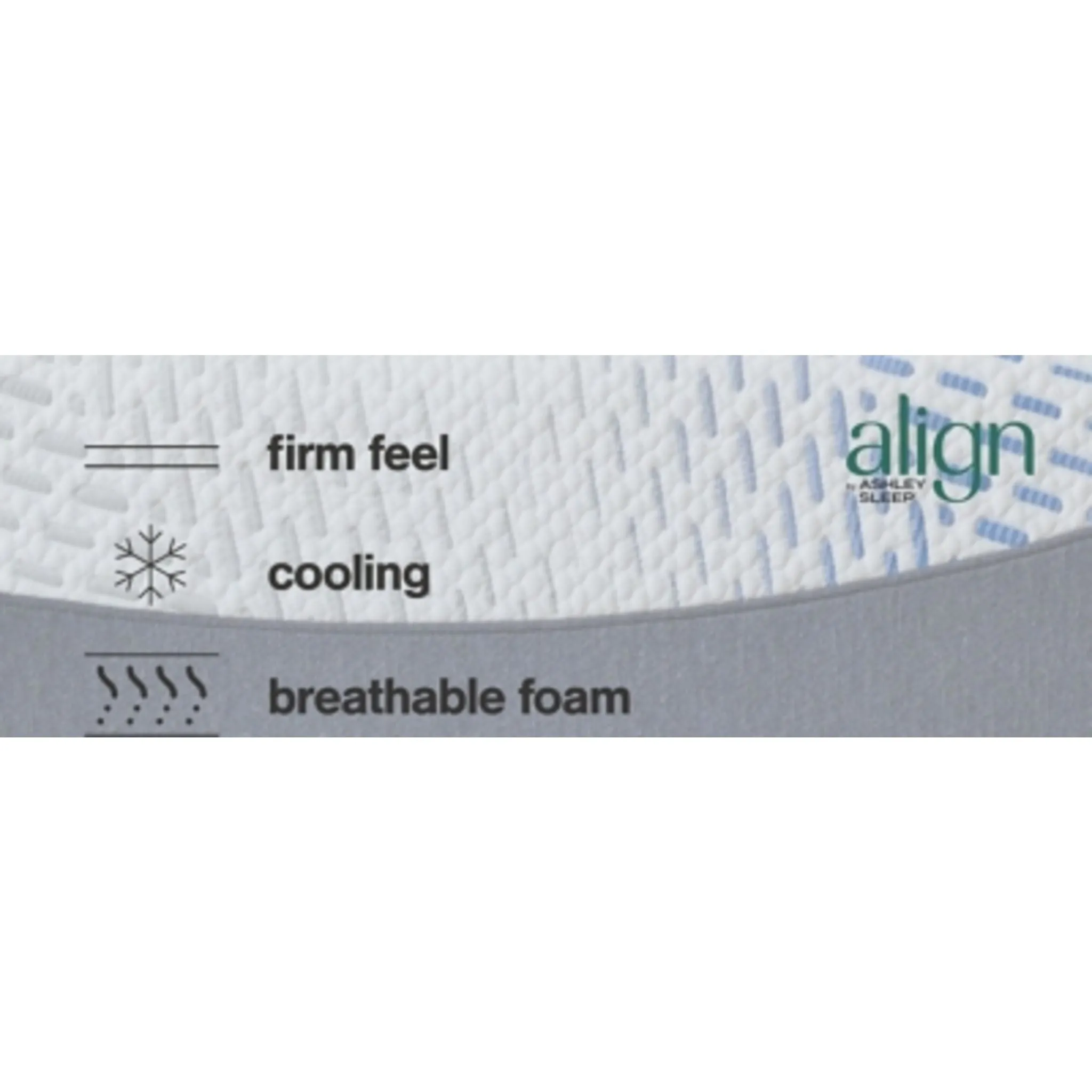 Ashley Sleep Align Firm Gel Memory Foam