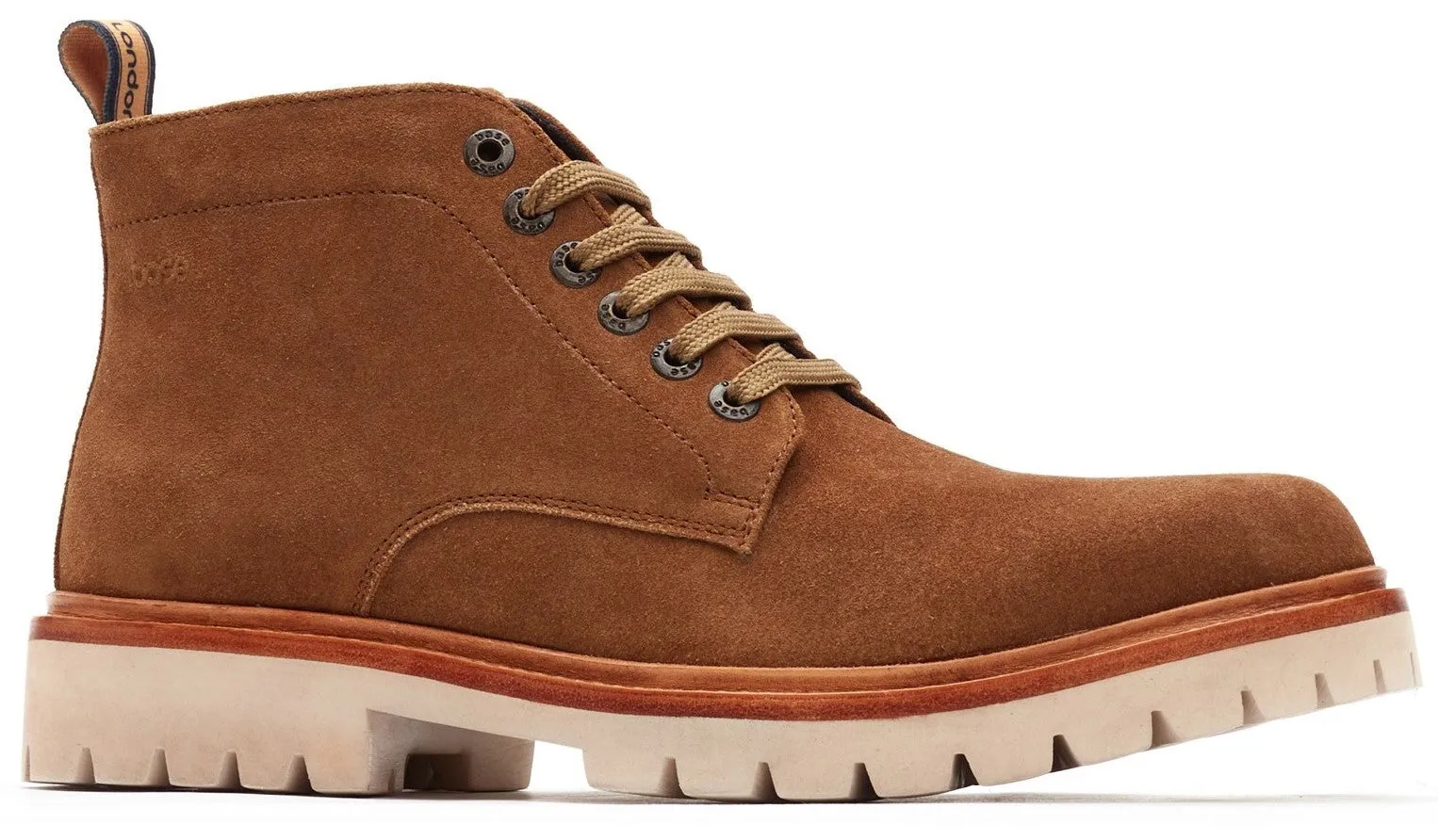 Base London Grafton Mens Suede Leather Lace Up Boot