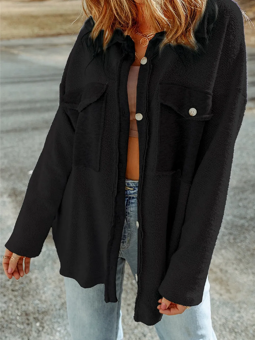 Black Long Sleeve Jacket