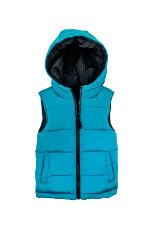 Blue Jewel Reversible Vest