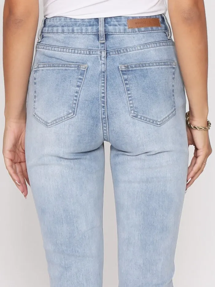 Boyfriend Jeans - Blue Wash