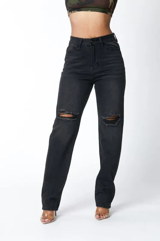 Boyfriend Wide Legs Jeans