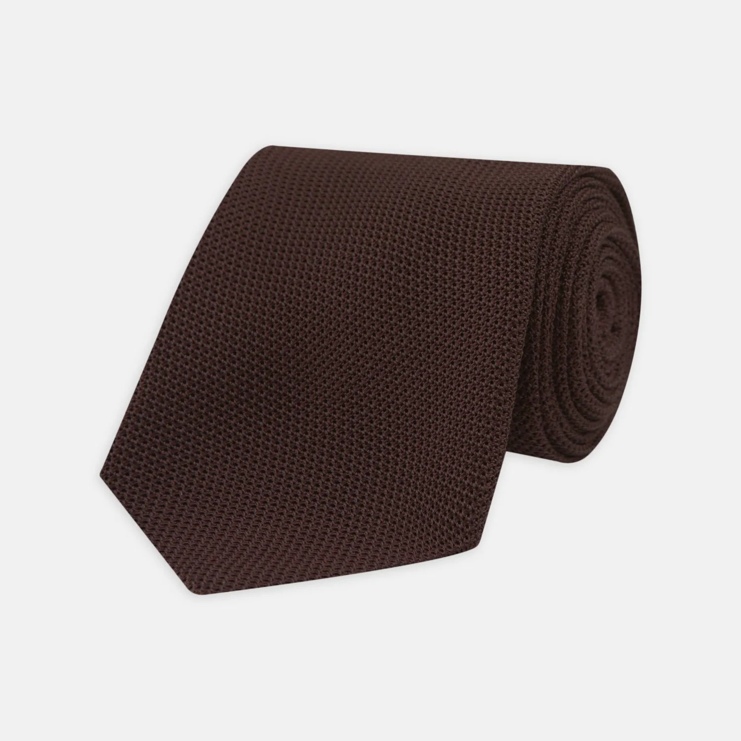 Burgundy Grenadine Silk Tie