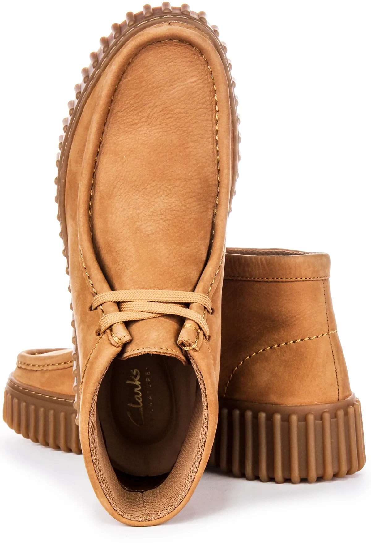 Clarks Torhill Moss In Tan For Women