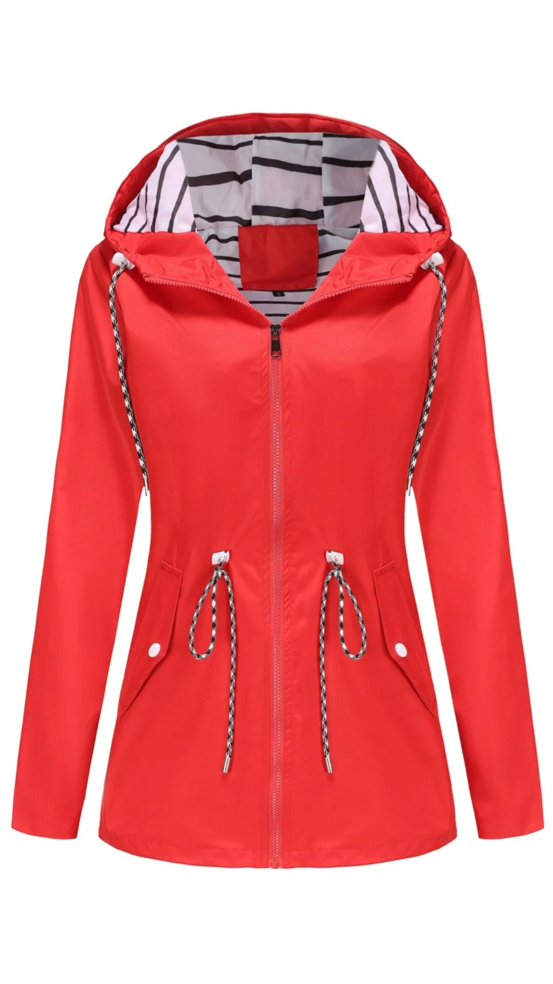 Cole short jacket- red