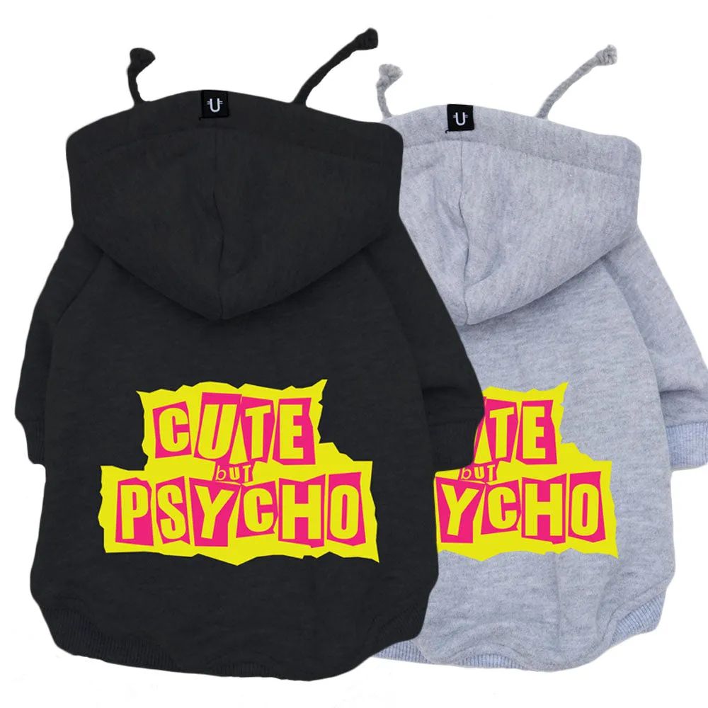 Cute But Psycho Punk Band Dog Hoodie