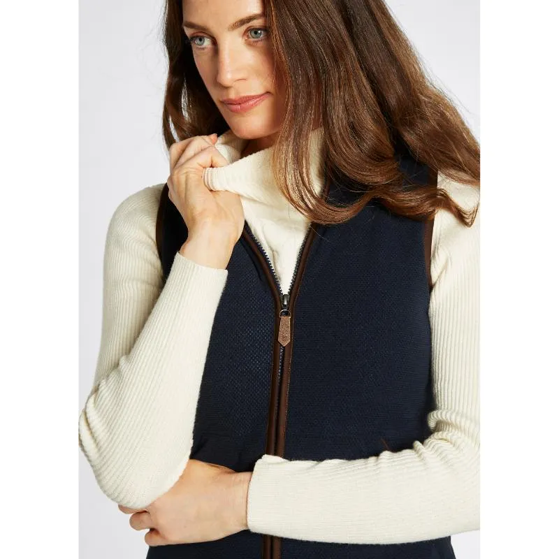 Dubarry Carbury Ladies Fleece Gilet - Navy