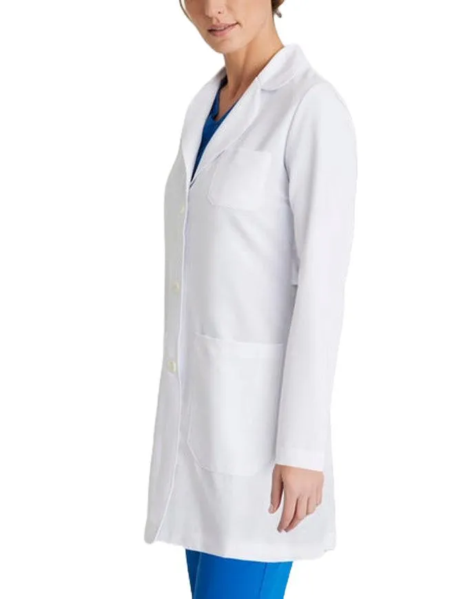 Grey's Anatomy 32 Inches Women's White Lab Coat