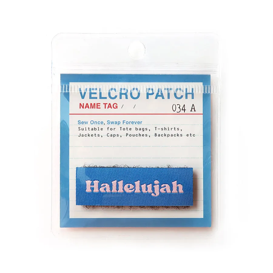 Hallelujah {Velcro Tag}