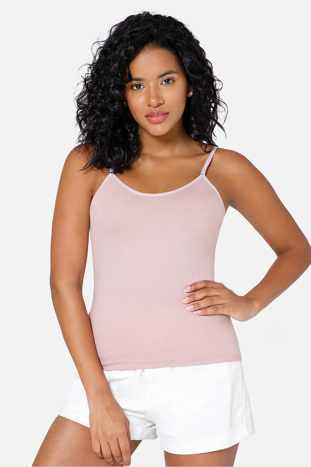 Intimacy Full Coverage Cotton Slip Camisole – IN08 | Non-Padded & Wire-Free Comfort Design