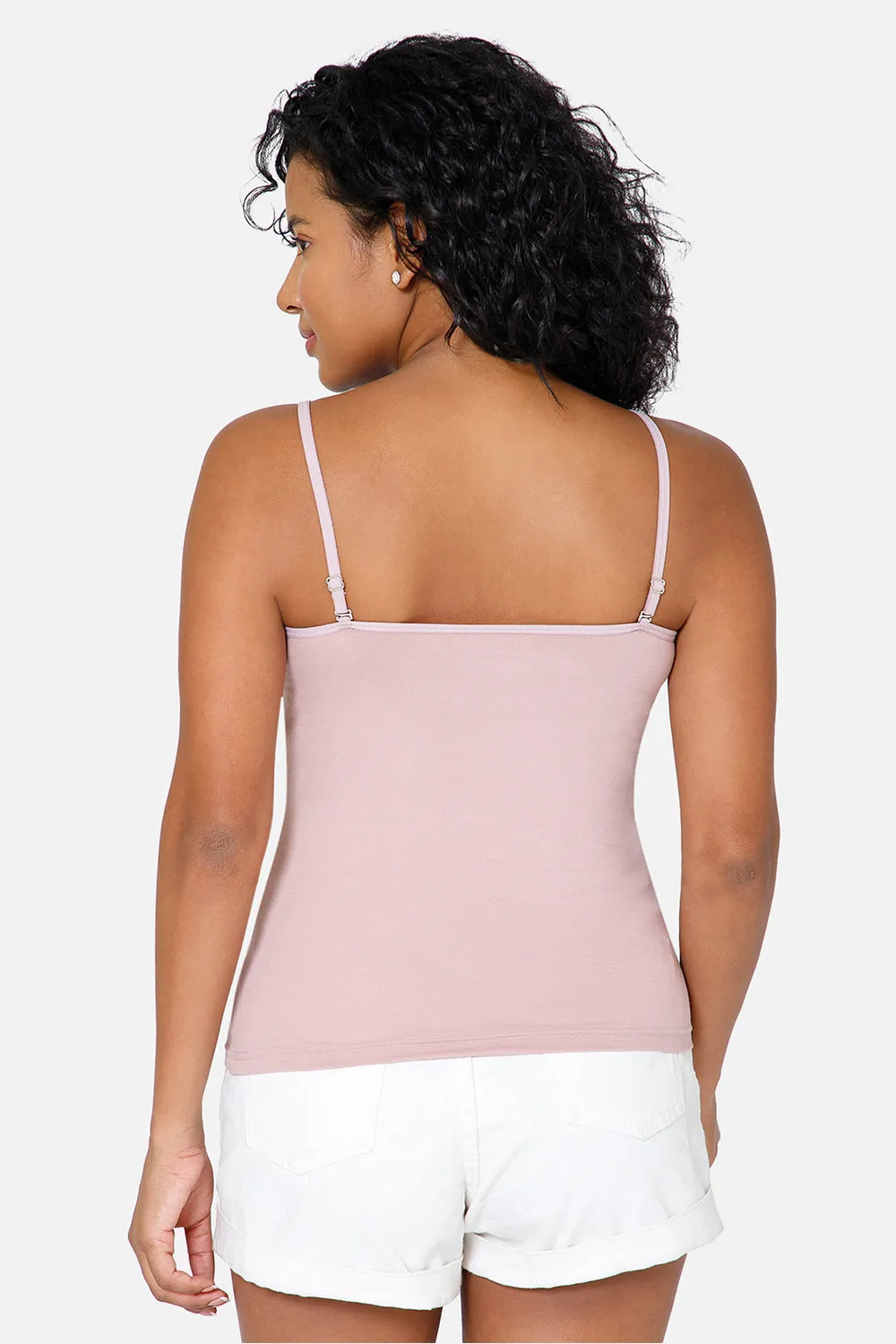 Intimacy Full Coverage Cotton Slip Camisole – IN08 | Non-Padded & Wire-Free Comfort Design