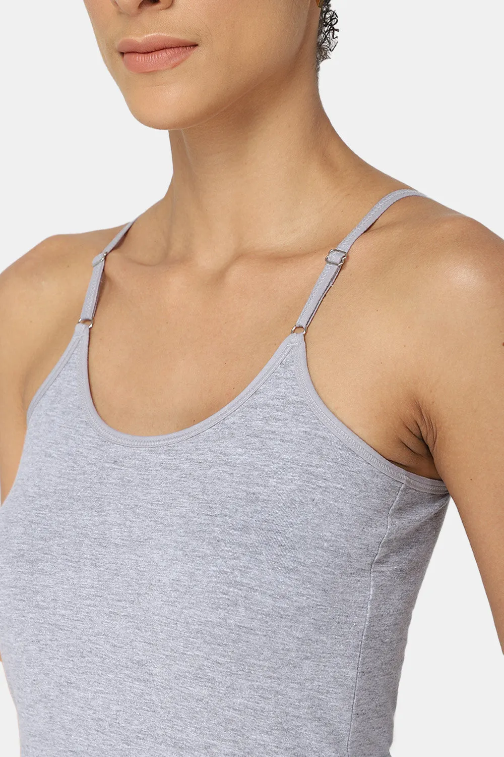 Intimacy Full Coverage Cotton Slip Camisole – IN08 | Non-Padded & Wire-Free Comfort Design