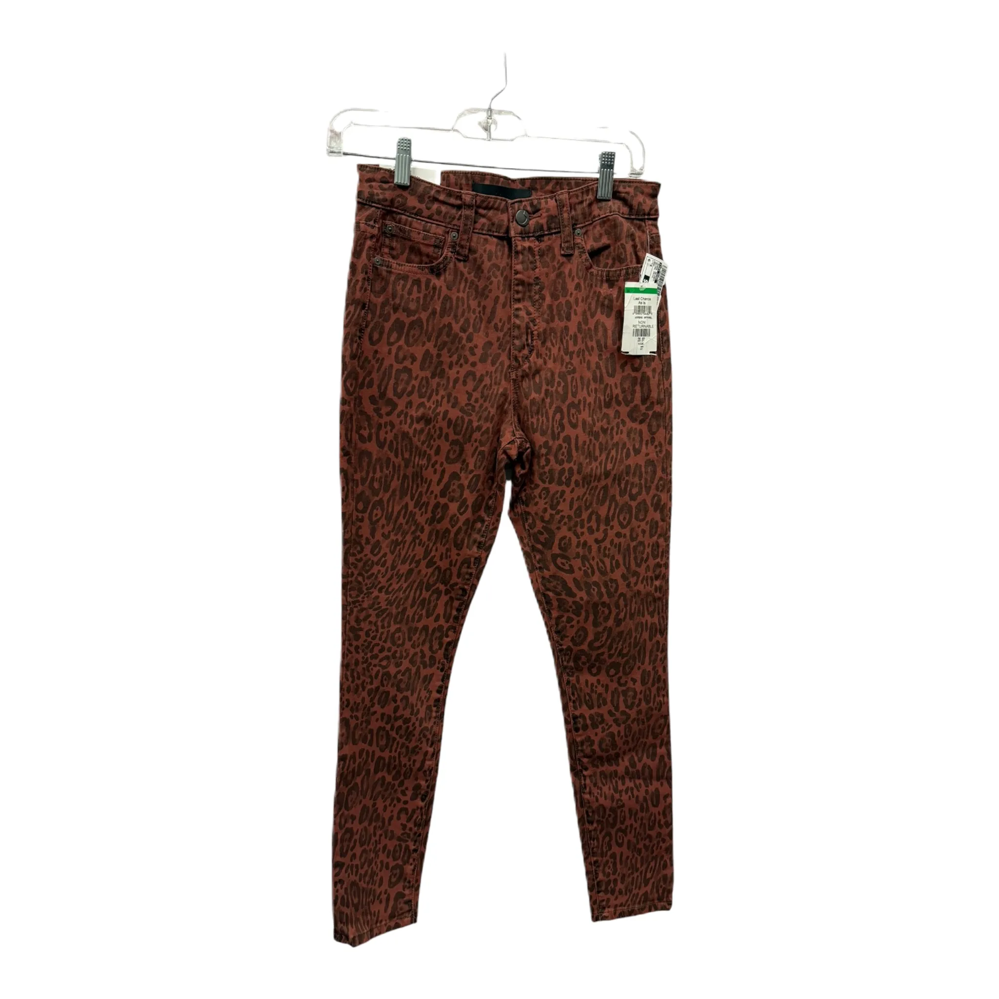 Jeans Skinny By Joes Jeans In Animal Print, Size: 4