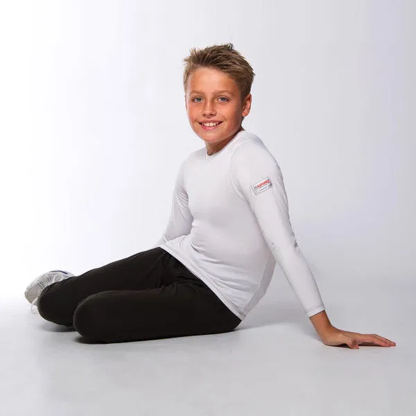 Kids' Super Thermal Base Layer (White)