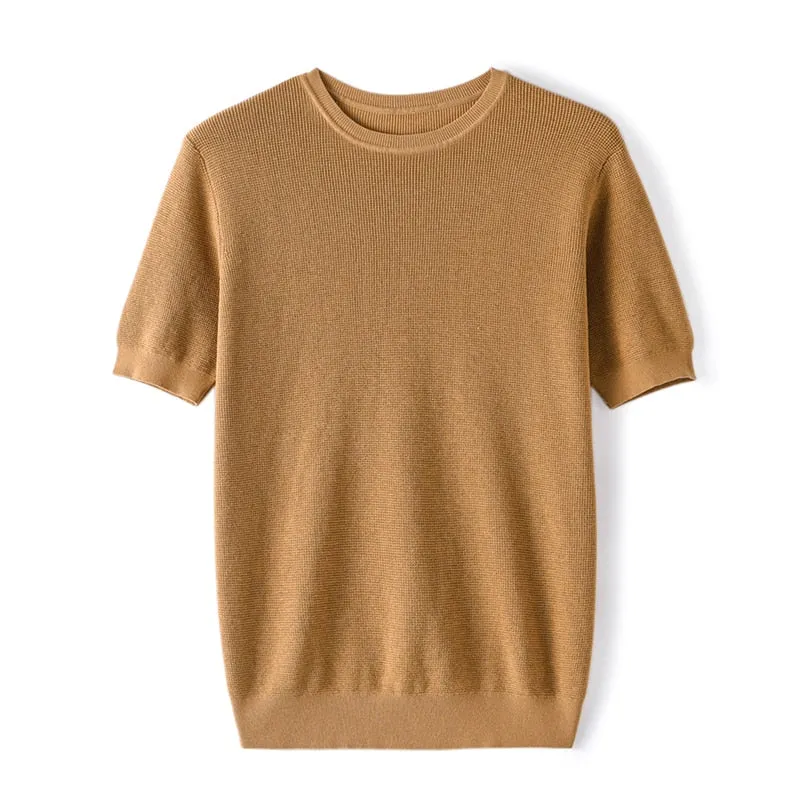 LMS Style Knitted T-shirt