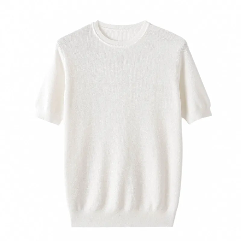 LMS Style Knitted T-shirt