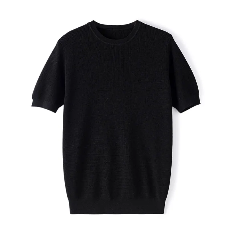 LMS Style Knitted T-shirt