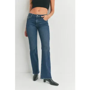 Low Rise Vintage Slim Bootcut Jean