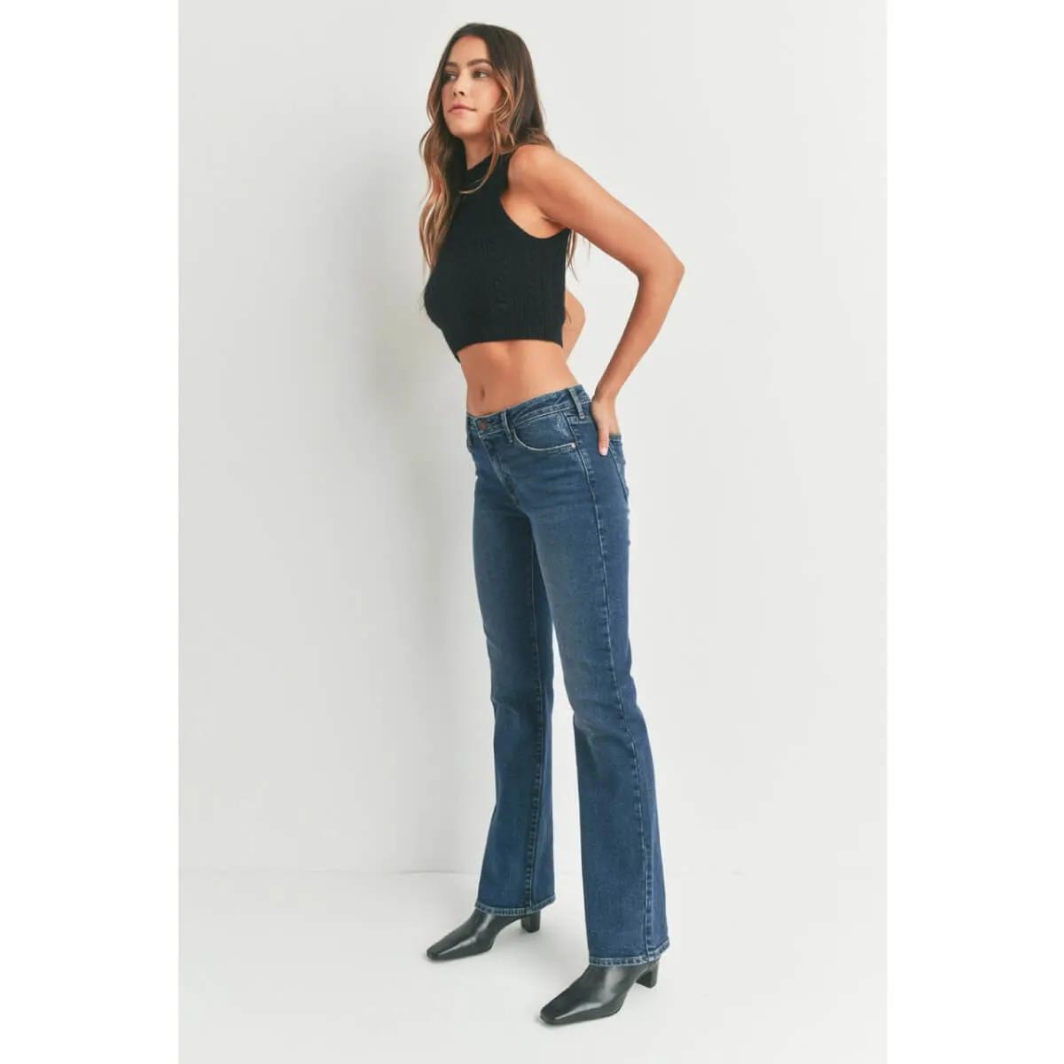 Low Rise Vintage Slim Bootcut Jean