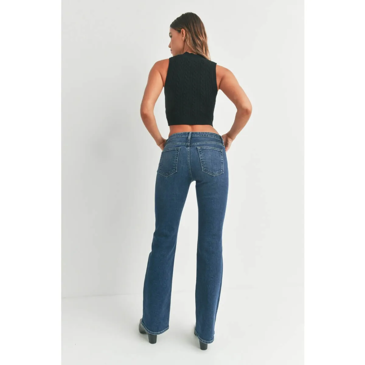 Low Rise Vintage Slim Bootcut Jean