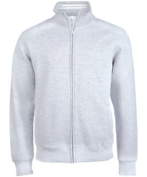 Mens full zip sweat jacket | Oxford Grey