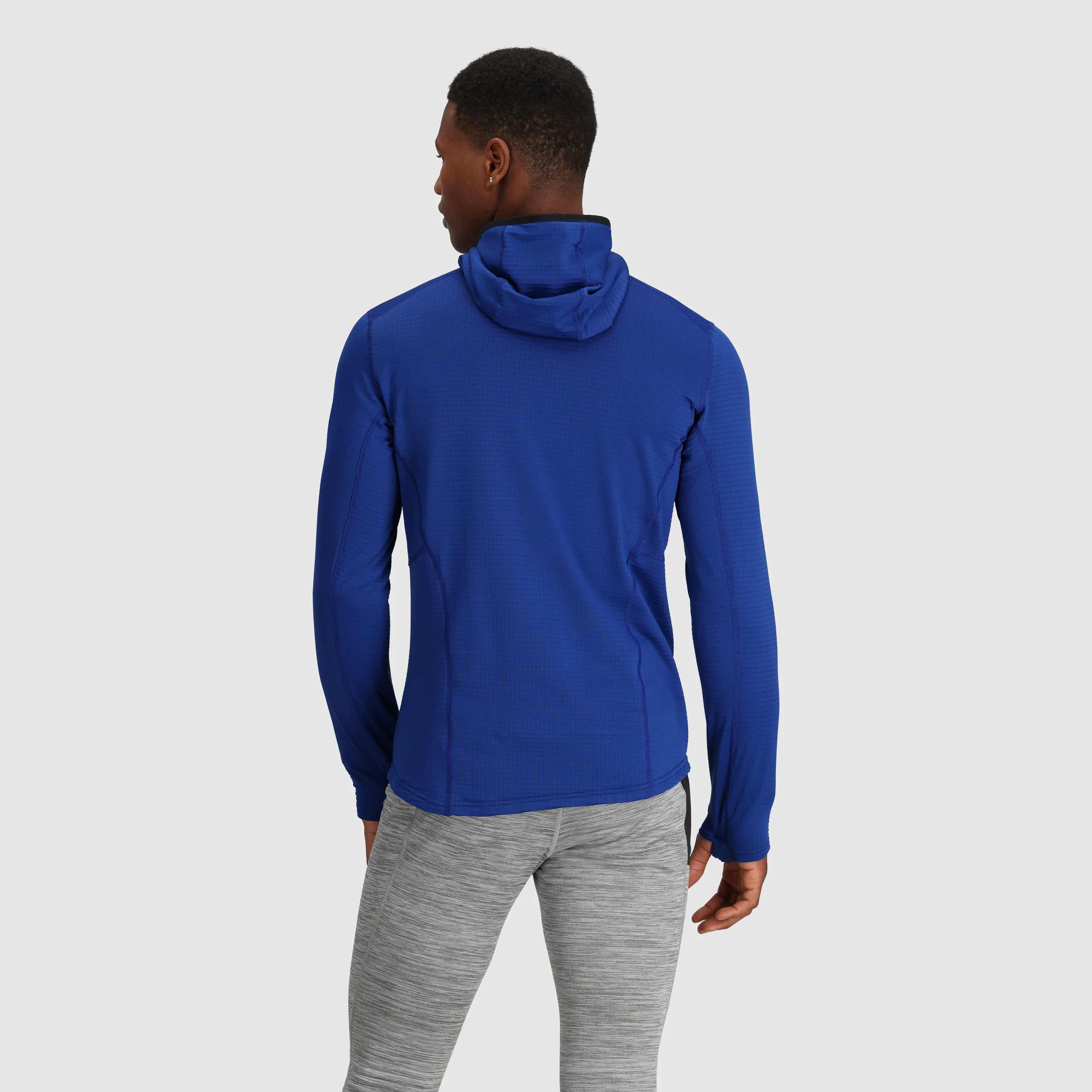 Men's Vigor Grid Fleece Full Zip Hoodie