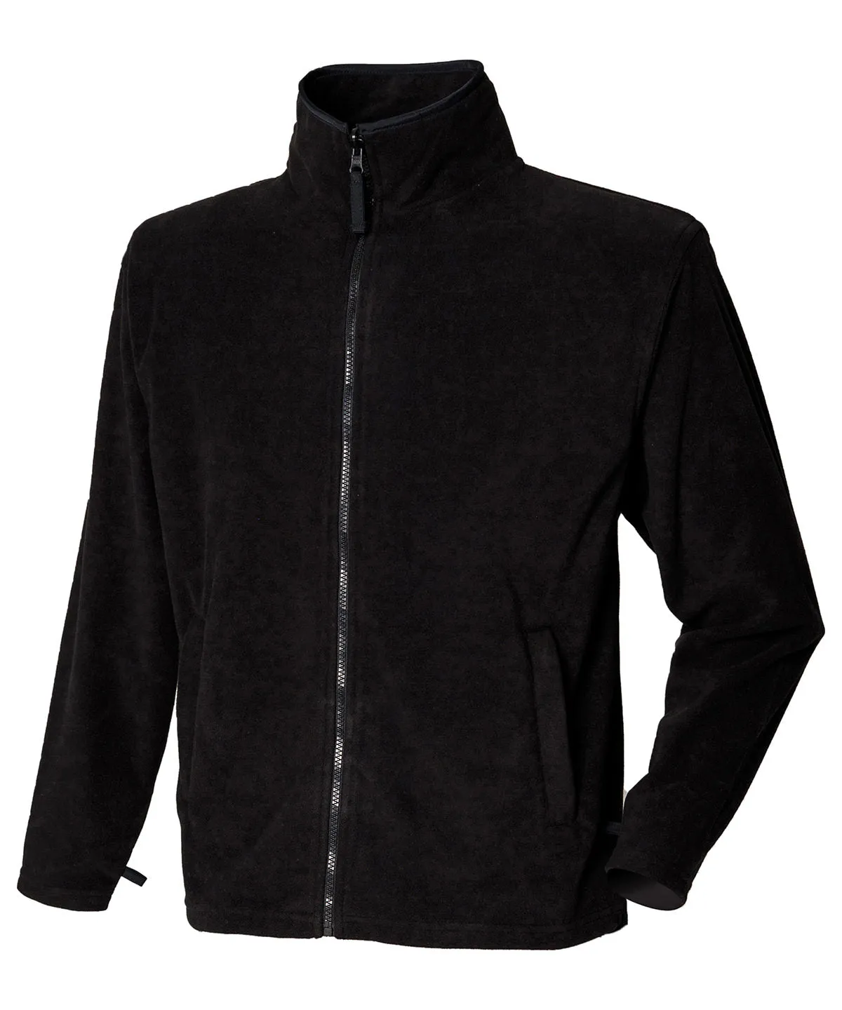 Microfleece jacket | Black