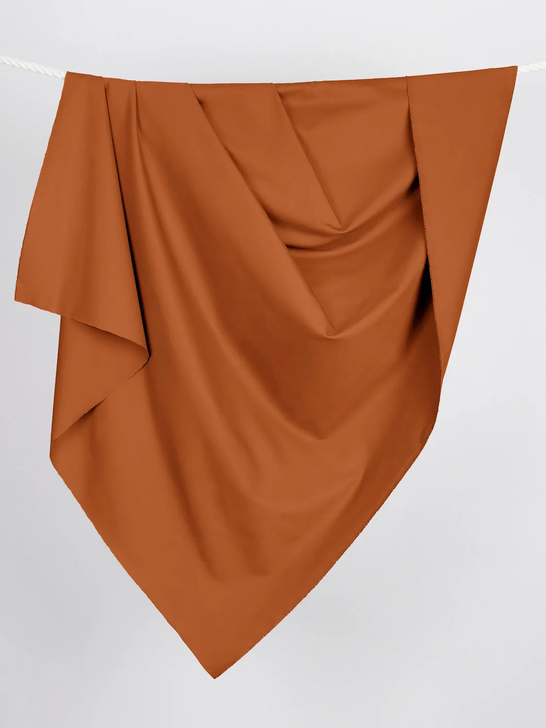 Midweight Organic Cotton Twill - Sweet Potato