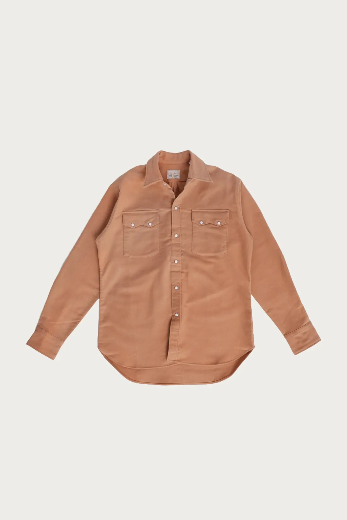 Moleskin Pearl Snap Shirt - Nectar