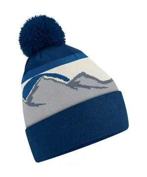 Mountain peaks pom pom beanie | Rocky Peaks