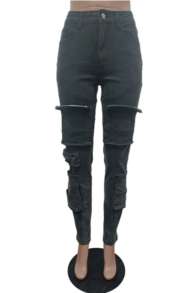 PS3504 Skinny Denim Jeans Pant