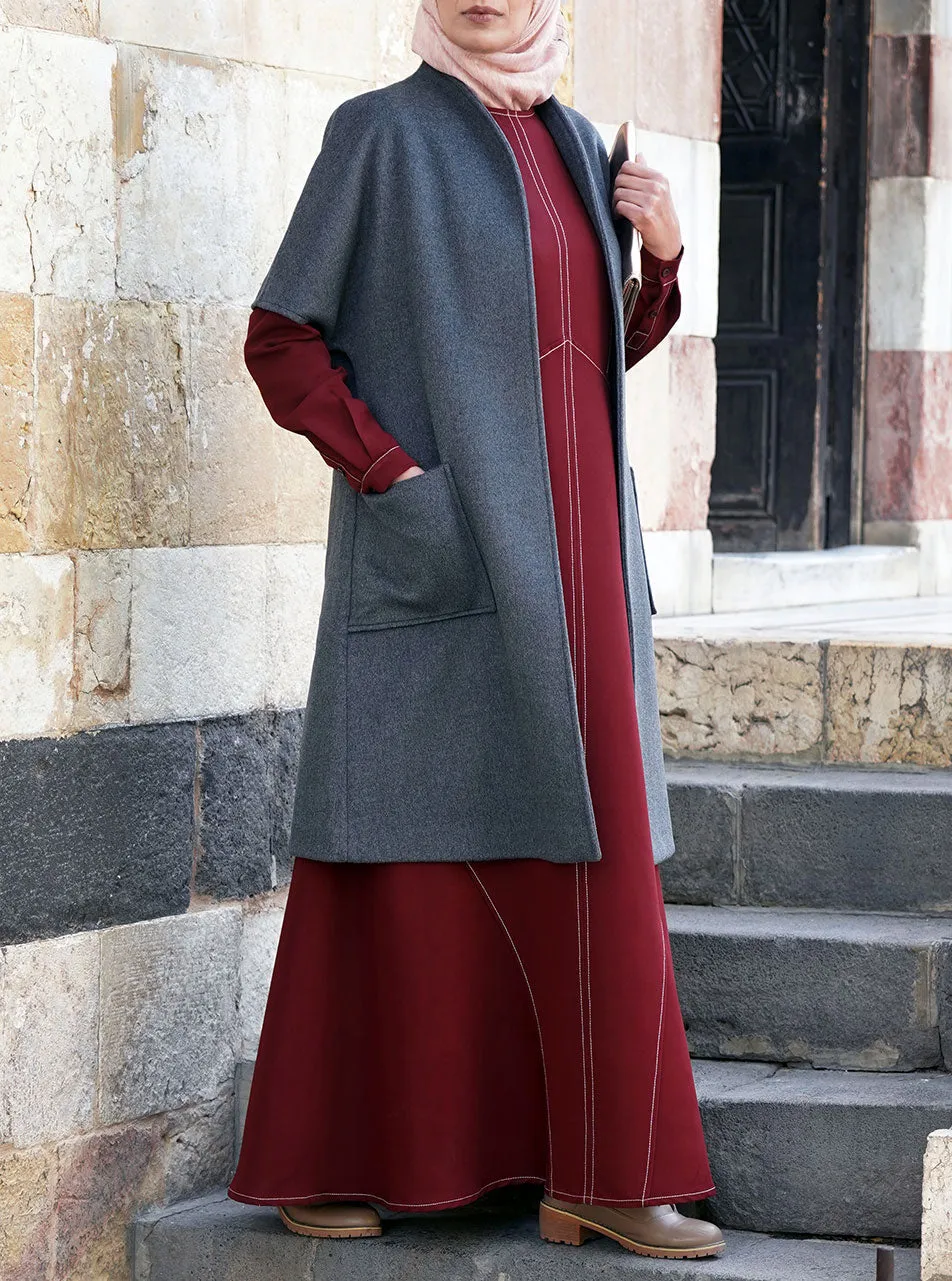 Short Sleeved Wool Jacket