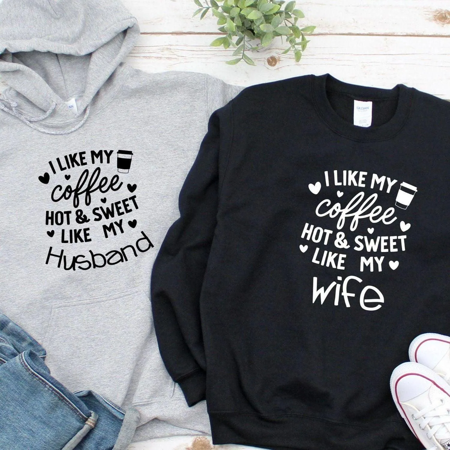 Sweet Coffee Couple Matched Outfits: Your Perfect Set for Pairs with a Dose of Caffeine Love