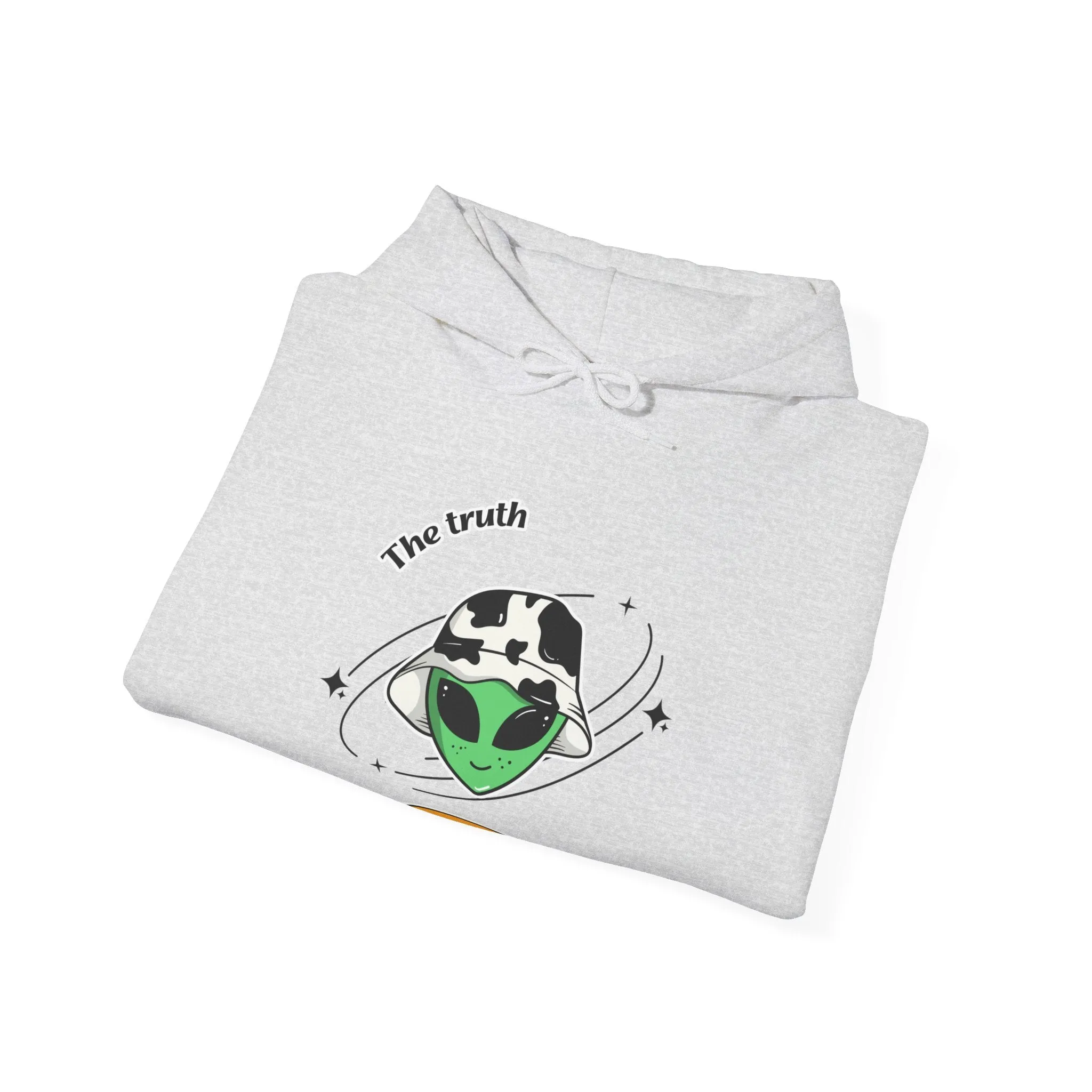 The Truth Is Out There Funny Cow Alien Hoodie