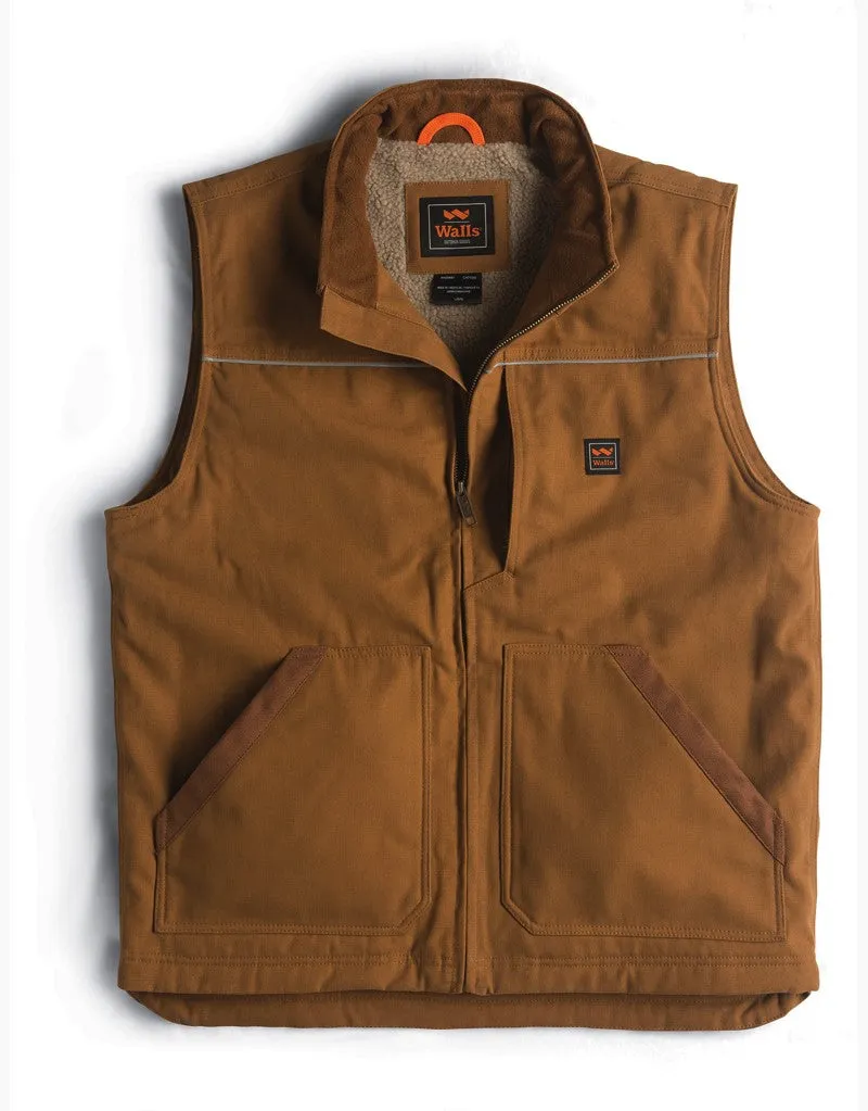 Walls Men's Coleman Super Duck Lined Work Vest YE869PC9