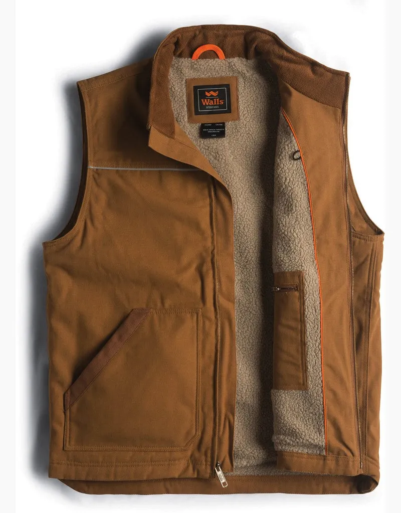 Walls Men's Coleman Super Duck Lined Work Vest YE869PC9