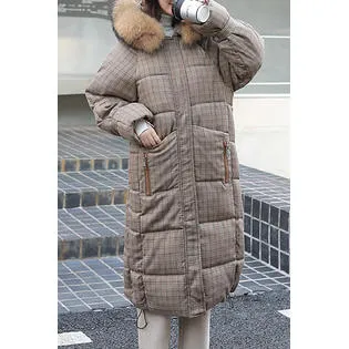 Women Relaxed Knee Long Winter Padded Casual Jacket - WJC23678