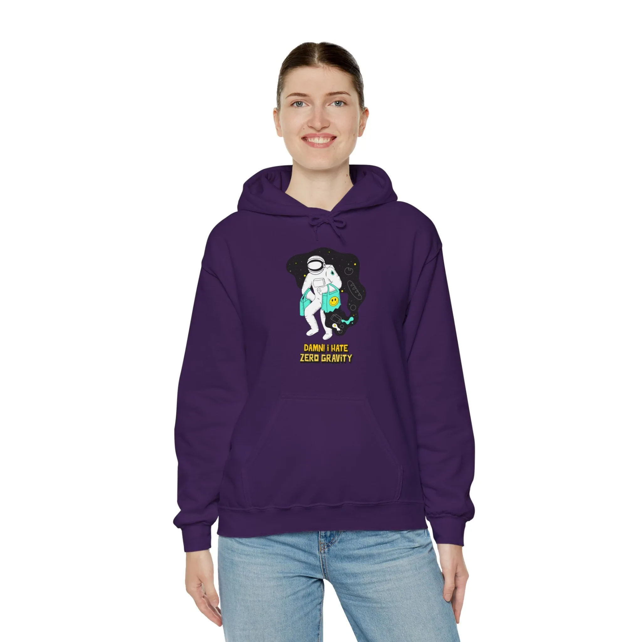 Zero Gravity Funny Astronaut Sci-Fi Hoodie