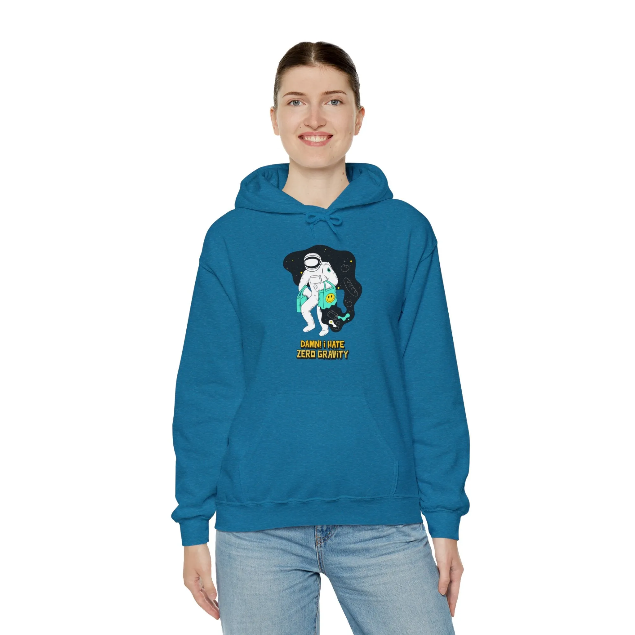 Zero Gravity Funny Astronaut Sci-Fi Hoodie