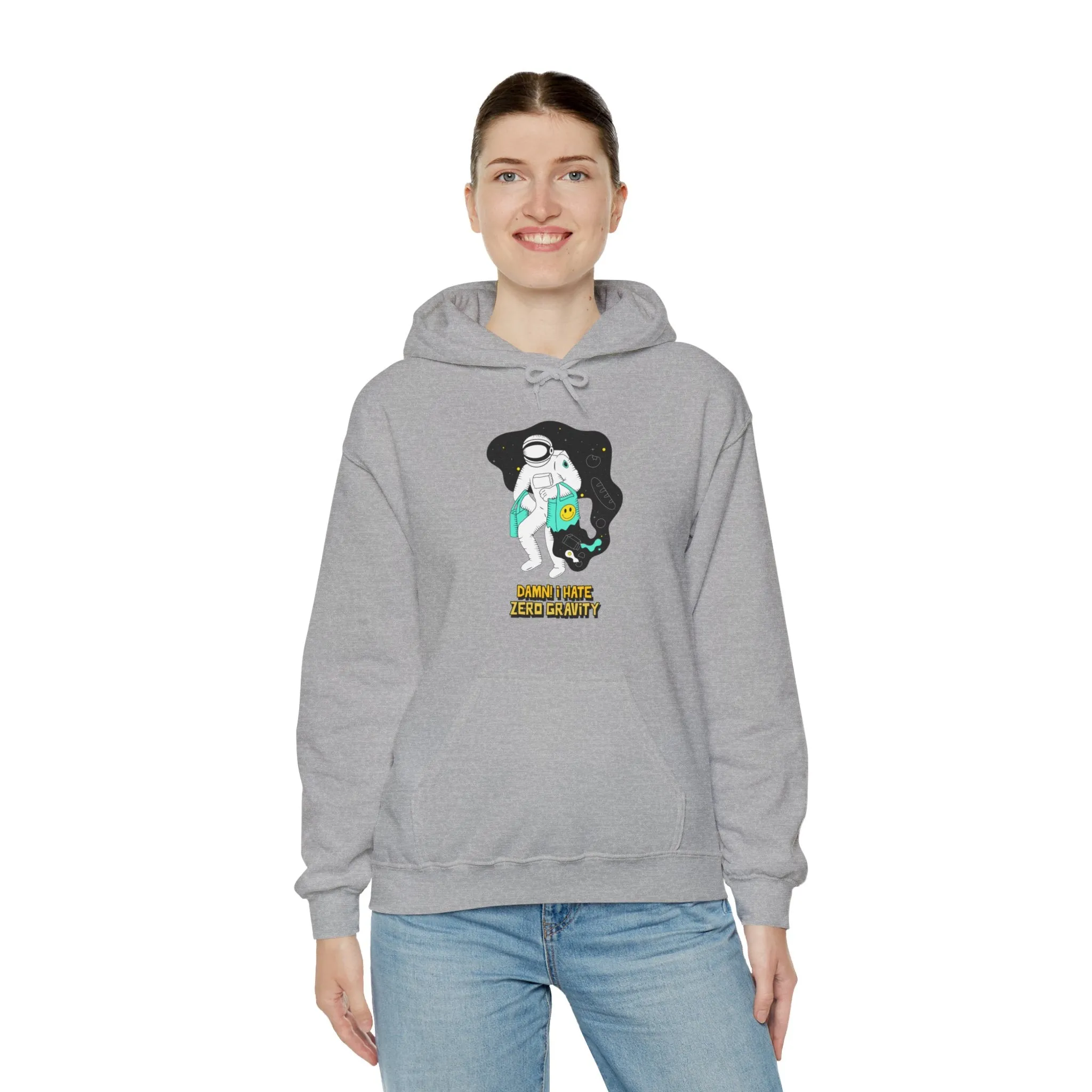 Zero Gravity Funny Astronaut Sci-Fi Hoodie