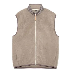 ZIP-UP MOHAIR VEST